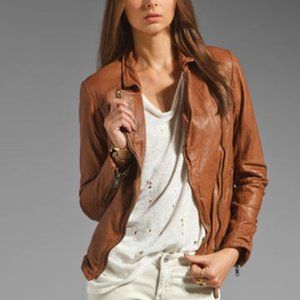 MUUBAA Genuine Leather Moto Jacket